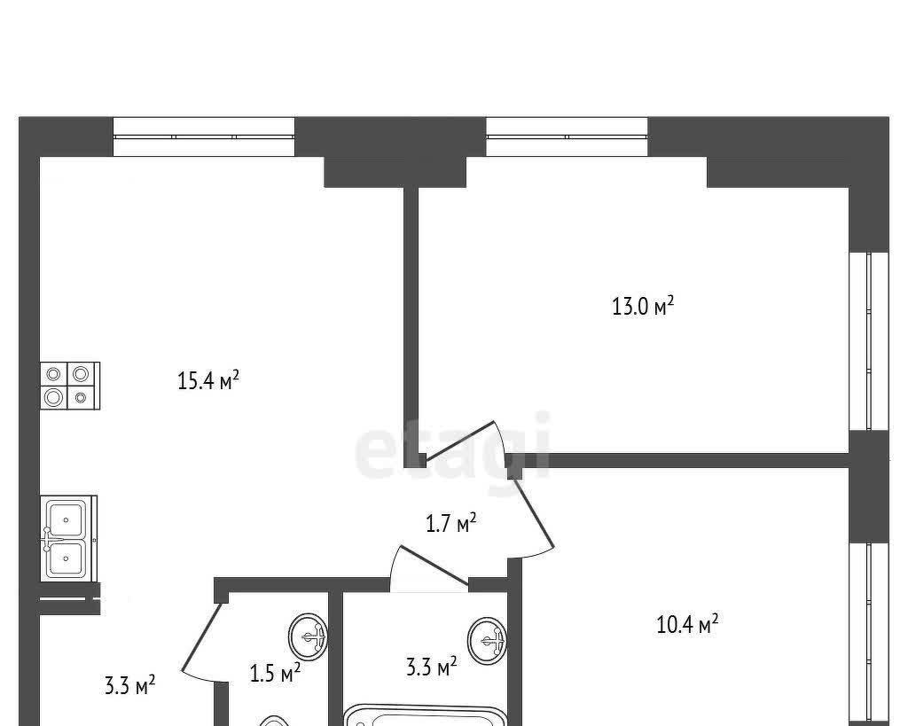 квартира г Одинцово ул Березовая 6 Одинцово, Внуково, м-н, Одинцово-1 фото 14