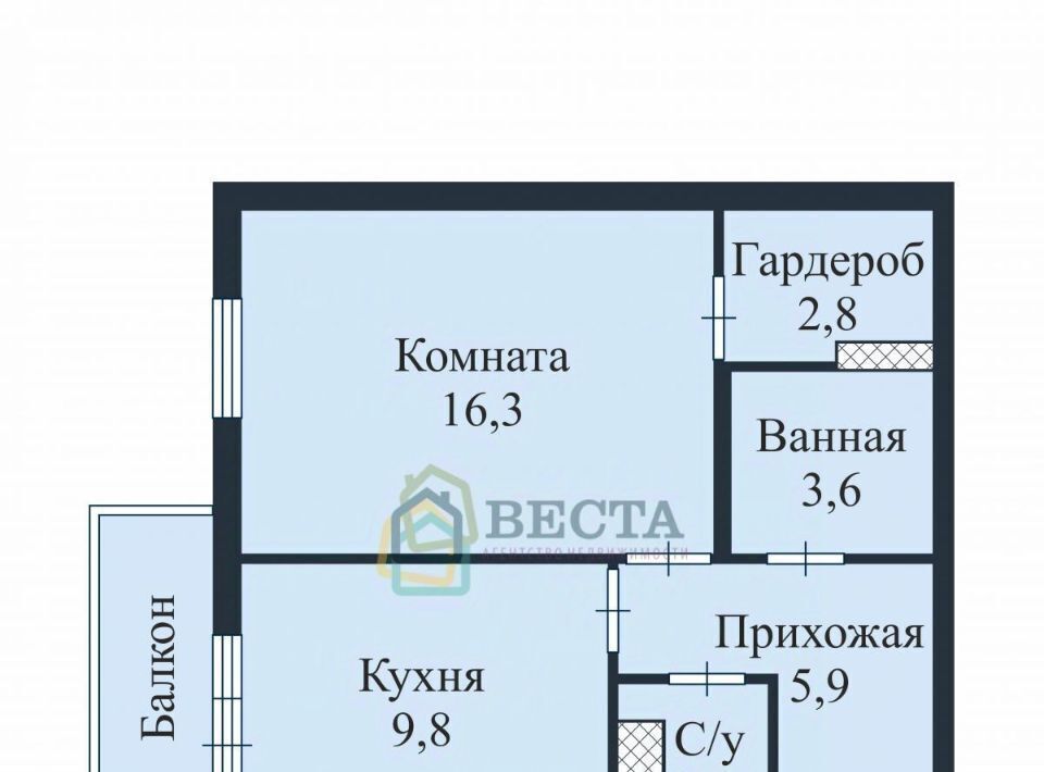 квартира г Санкт-Петербург метро Проспект Ветеранов ул Лётчика Пилютова 44к/1 округ Константиновское фото 17