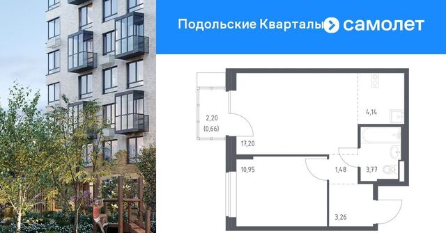ЖК «Подольские кварталы» метро Бунинская аллея № 103 кв-л, к 4 фото