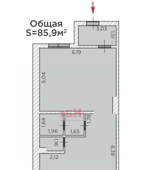 свободного назначения г Тюмень р-н Калининский ул Бакинских Комиссаров 3 фото 8