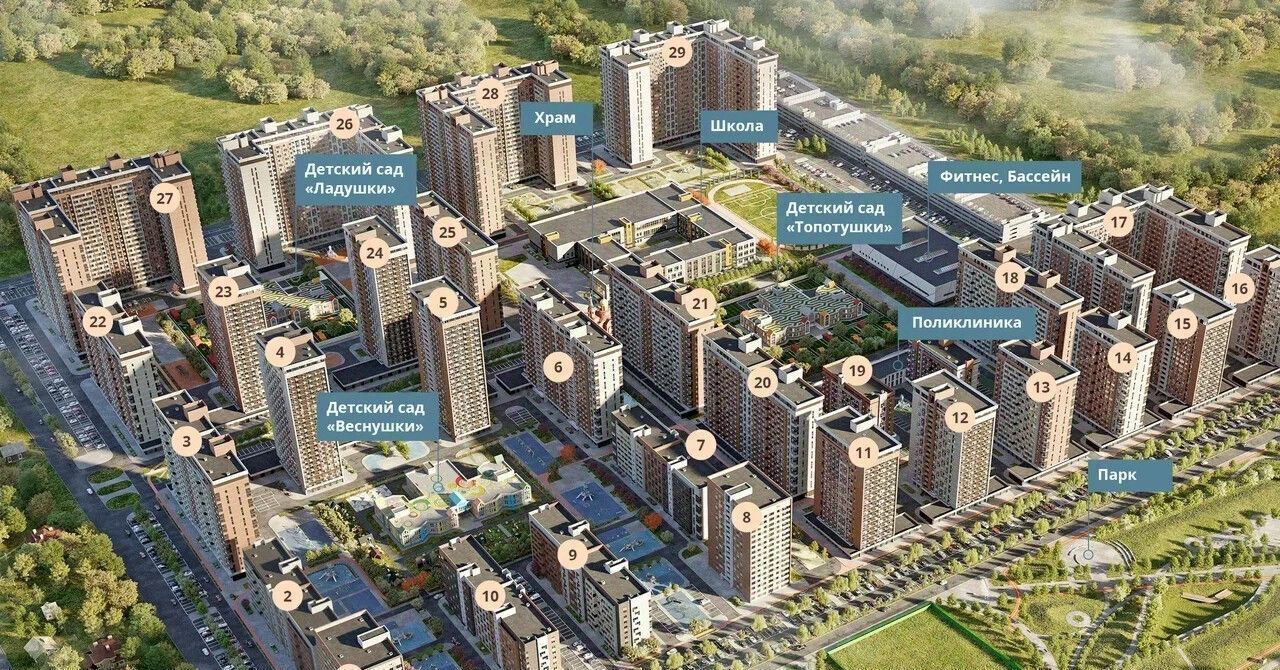 квартира г Краснодар п Знаменский микрорайон «Родные просторы» р-н Карасунский фото 8