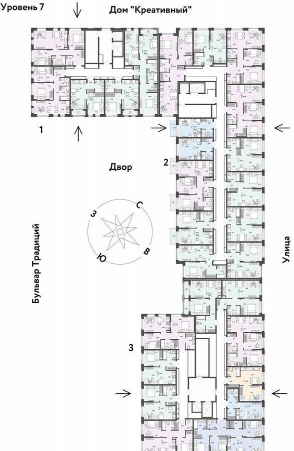 квартира г Тюмень р-н Калининский ул Андрея Кореневского 5 корп. 1 фото 17