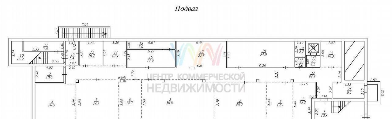 торговое помещение г Уфа р-н Советский ул Комсомольская 25 фото 11