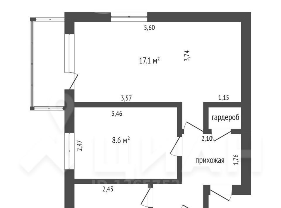 квартира г Санкт-Петербург метро Академическая пр-кт Северный 77к/2 фото 2