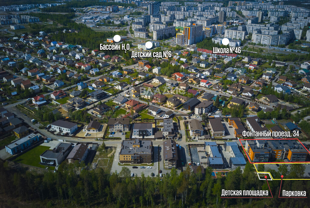 квартира г Петрозаводск Древлянка проезд Фонтанный 34 фото 3