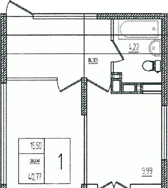 квартира г Краснодар р-н Прикубанский ул им. Кирилла Россинского 3/1 фото 1