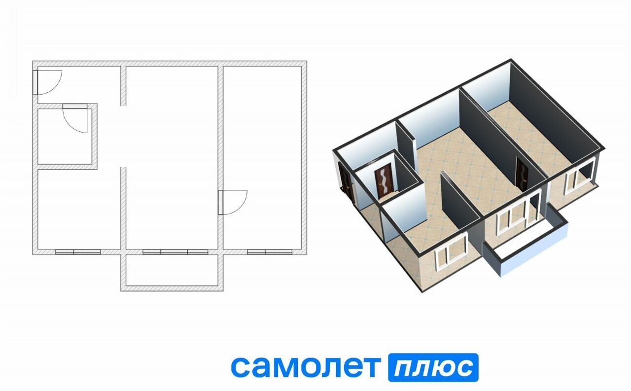 квартира г Кемерово р-н Центральный ул Красноармейская 95а Кемеровская обл. — Кузбасс фото 2