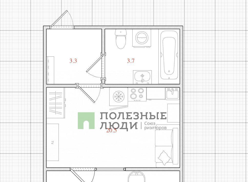 квартира г Барнаул р-н Индустриальный проезд Северный Власихинский 98 фото 2