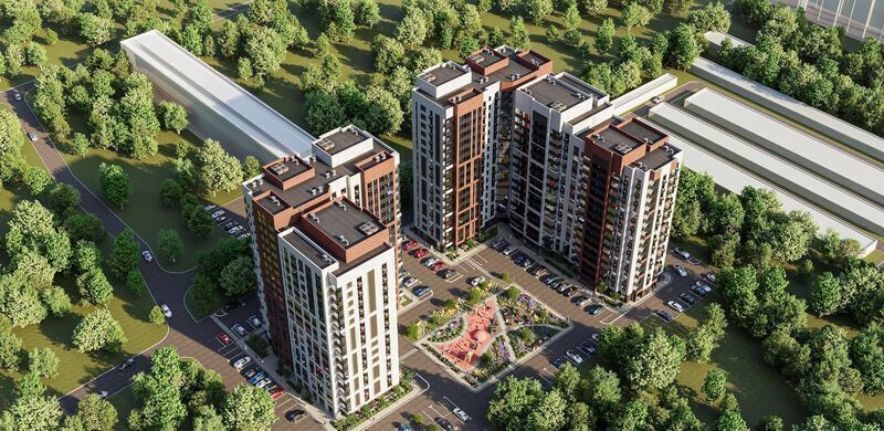 квартира г Воронеж р-н Центральный ул Ломоносова 114ю ЖК «FLORA» фото 2