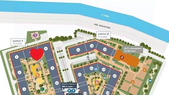 метро Приморская ул Уральская 25 округ Остров Декабристов фото