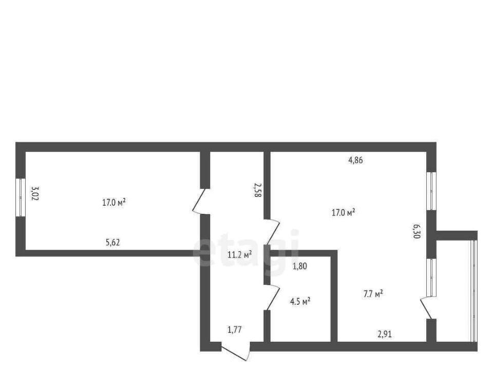 квартира г Благовещенск ул Шимановского 80 фото 2