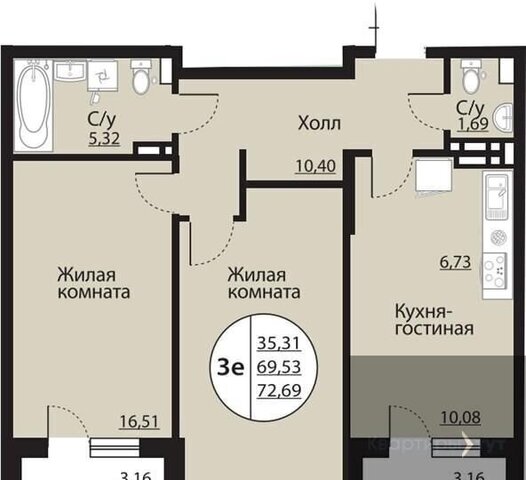 р-н Центральный дом 138 ЖК «Бунин» фото