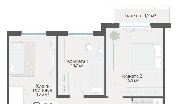метро Проспект Просвещения ул Руднева Муниципальный округ №15, 15 ст 1 фото