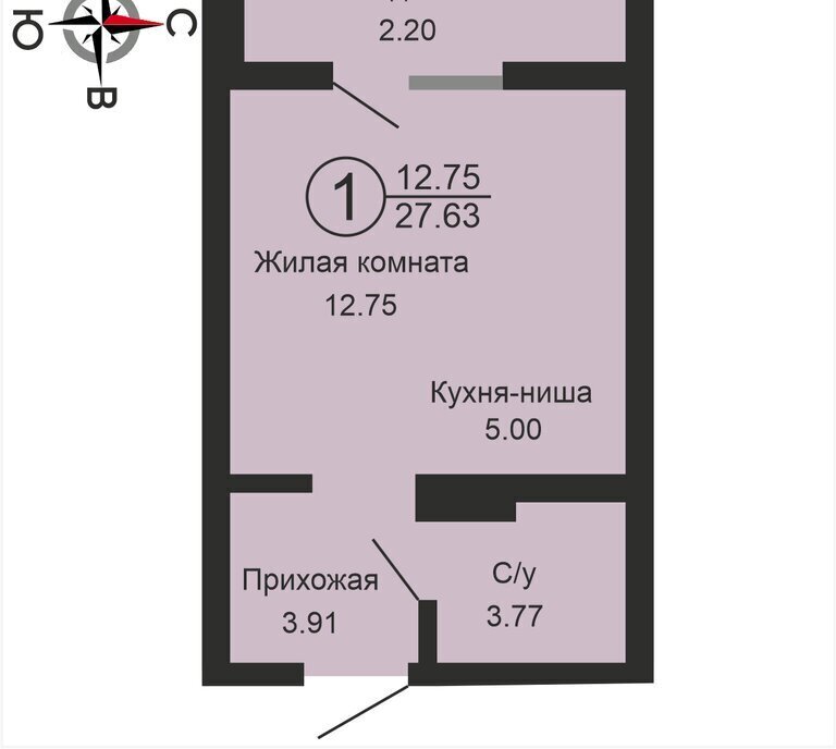 квартира г Оренбург ул Геннадия Донковцева 7 фото 8