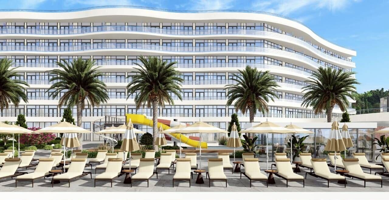 квартира г Сочи р-н Лазаревский ул Туристская с Аше МФК Royal Beach з/у 9 фото 1