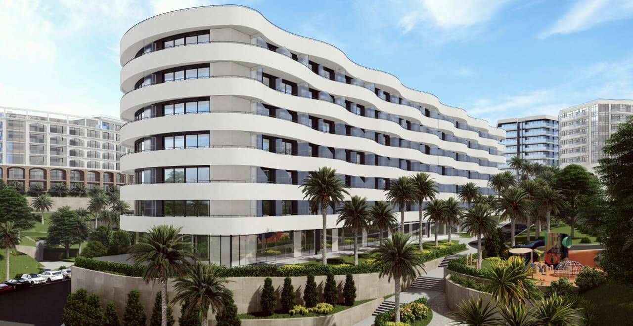 квартира г Сочи р-н Лазаревский ул Туристская с Аше МФК Royal Beach з/у 9 фото 21