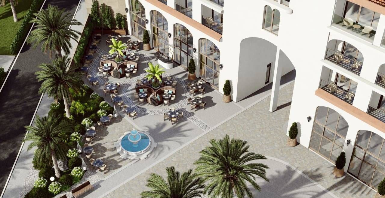 квартира г Сочи р-н Лазаревский ул Туристская с Аше МФК Royal Beach з/у 9 фото 25