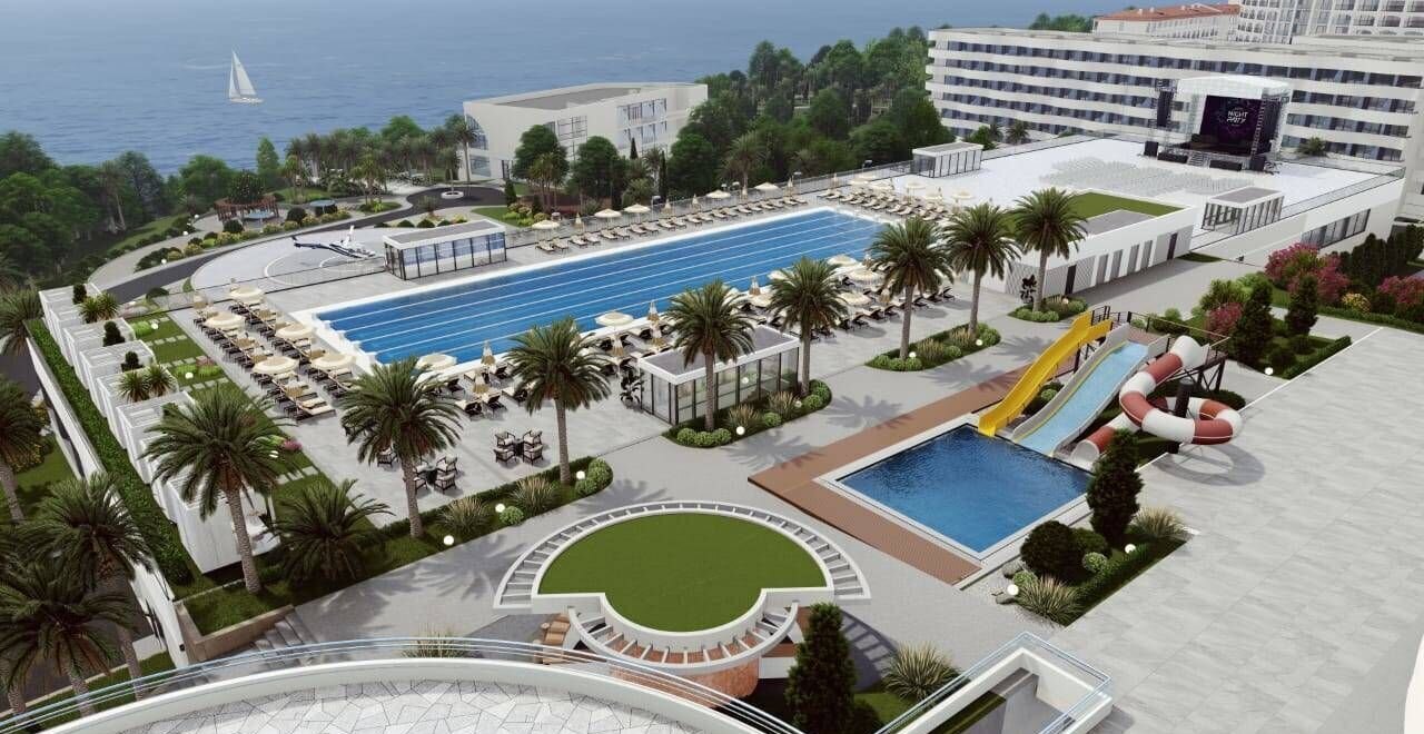 квартира г Сочи р-н Лазаревский ул Туристская с Аше МФК Royal Beach з/у 9 фото 5