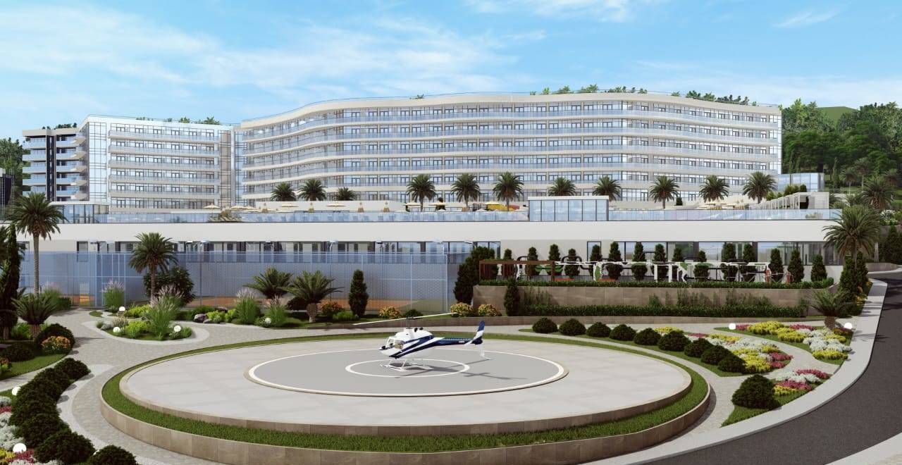 квартира г Сочи р-н Лазаревский ул Туристская с Аше МФК Royal Beach з/у 9 фото 24