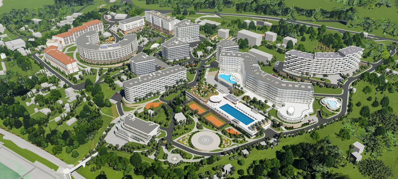 квартира г Сочи р-н Лазаревский ул Туристская с Аше МФК Royal Beach з/у 9 фото 28