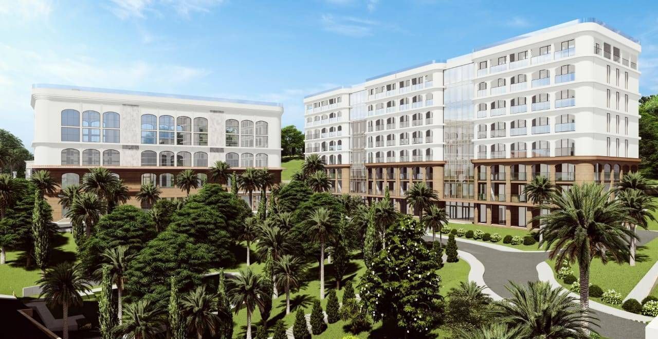 квартира г Сочи р-н Лазаревский ул Туристская с Аше МФК Royal Beach з/у 9 фото 28