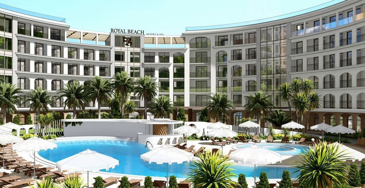 квартира г Сочи р-н Лазаревский ул Туристская с Аше МФК Royal Beach з/у 9 фото 31
