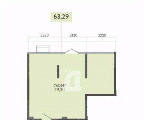 торговое помещение г Краснодар р-н Прикубанский ул им. Кудухова Б.С. 1к/1 фото 2
