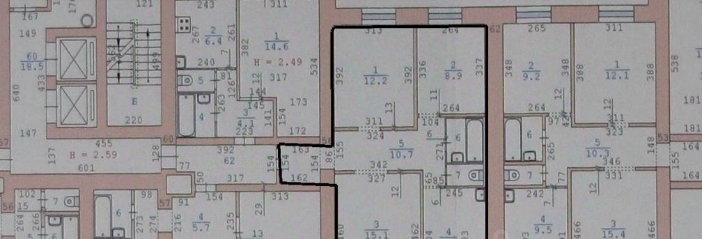 квартира г Екатеринбург Машиностроителей ул Боровая 29 фото 13