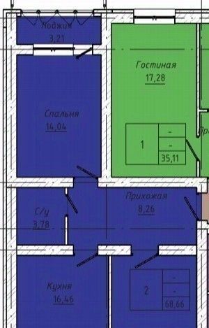 квартира г Нальчик ул Солнечная 140 фото 2
