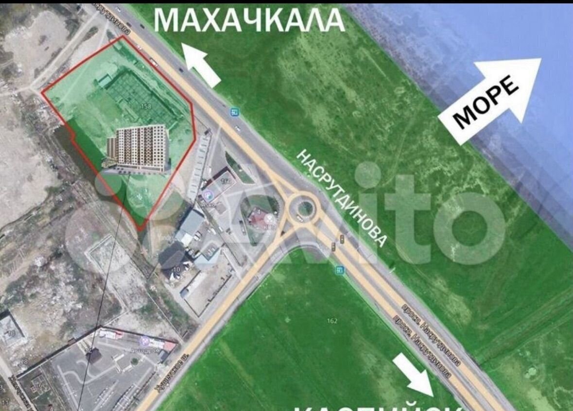 квартира г Махачкала р-н Ленинский пр-кт Насрутдинова 162 фото 16