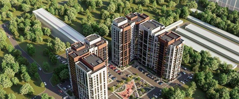 квартира г Воронеж р-н Центральный ул Ломоносова 114ю ЖК «FLORA» фото 2