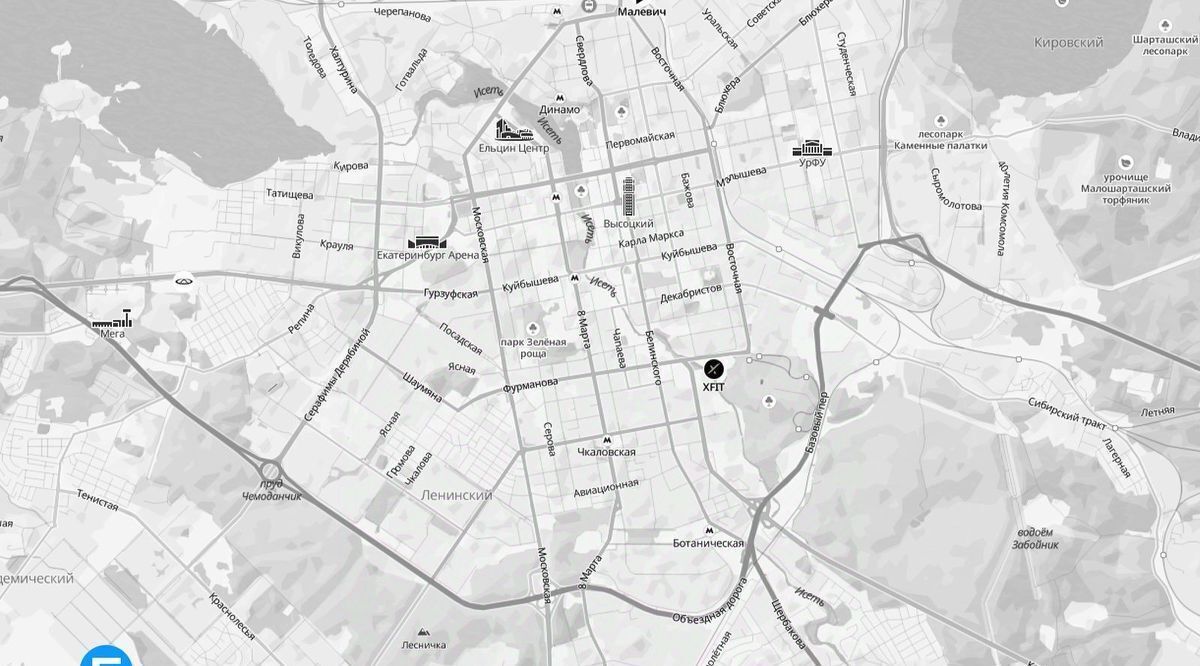 квартира г Екатеринбург Чкаловская жилой район «Академический» 6 12-й кв-л фото 15