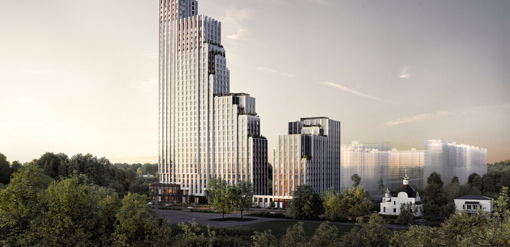 квартира г Москва метро Крылатское ул Крылатская 33к/1 ЖК Ecotower Крылатское муниципальный округ Крылатское фото 8