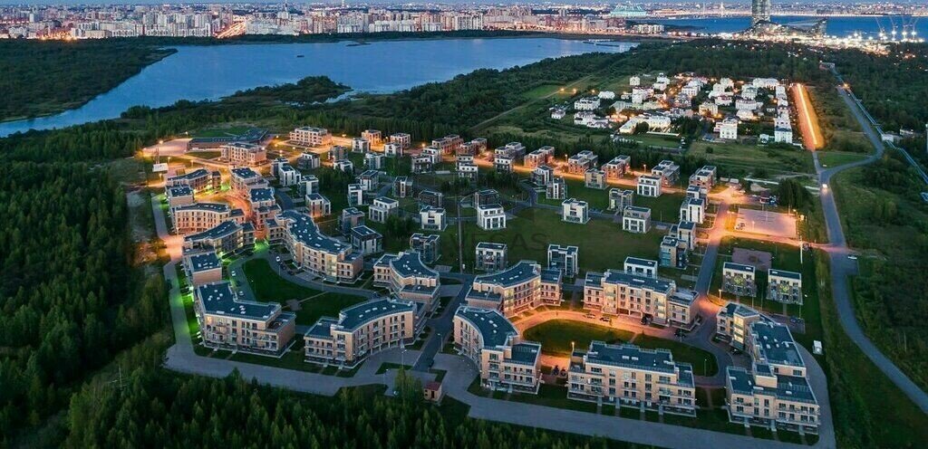 квартира г Санкт-Петербург ул Новая 51к/73 Беговая, территория Лахта фото 10