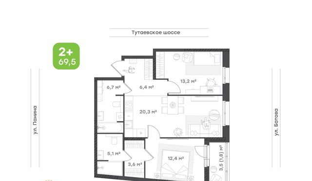 р-н Дзержинский ш Тутаевское 93б фото