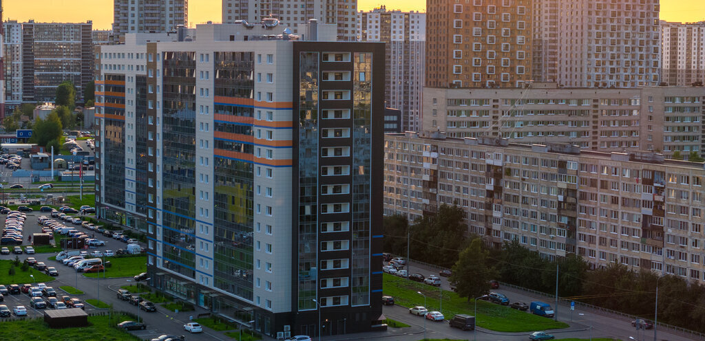 квартира г Санкт-Петербург метро Улица Дыбенко ул Крыленко 14с/3 апарт-комплекс «WINGS апартаменты на Крыленко» округ № 54 фото 11