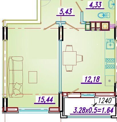 квартира г Геленджик ул Гоголя 11бк/4 фото 1