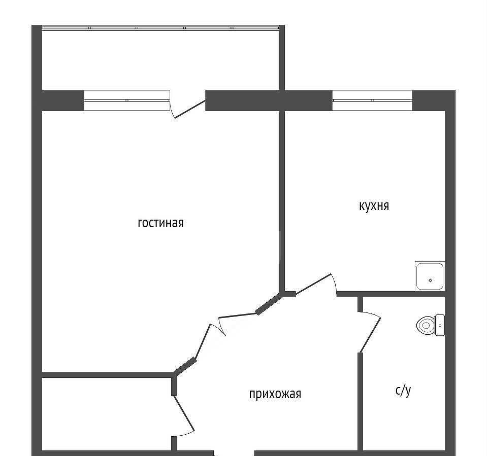квартира г Сосновоборск ул Ленинского Комсомола 37 фото 23