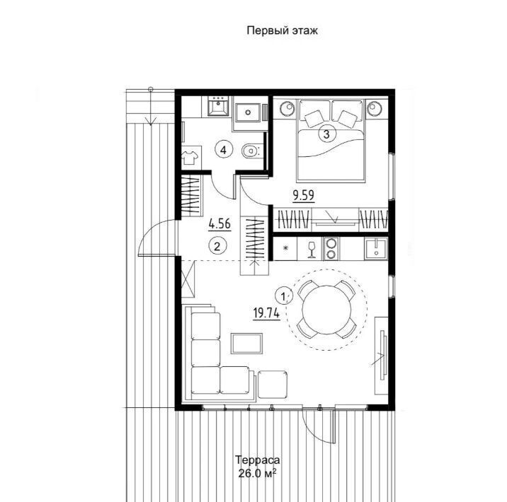 дом г Клин Рижские Дачи дп фото 23