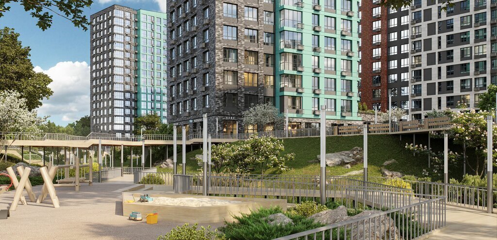 квартира г Москва метро Коммунарка ТиНАО Потапово, ЖК Скандинавия фото 22