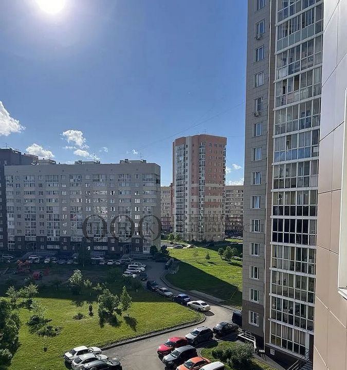 квартира г Кемерово р-н Рудничный Радуга пр-кт Шахтеров 62б ЖК «Серебряный бор» м-н фото 9