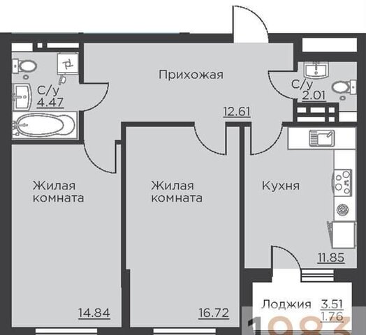 р-н Центральный ул Ломоносова з/у 116/25 фото