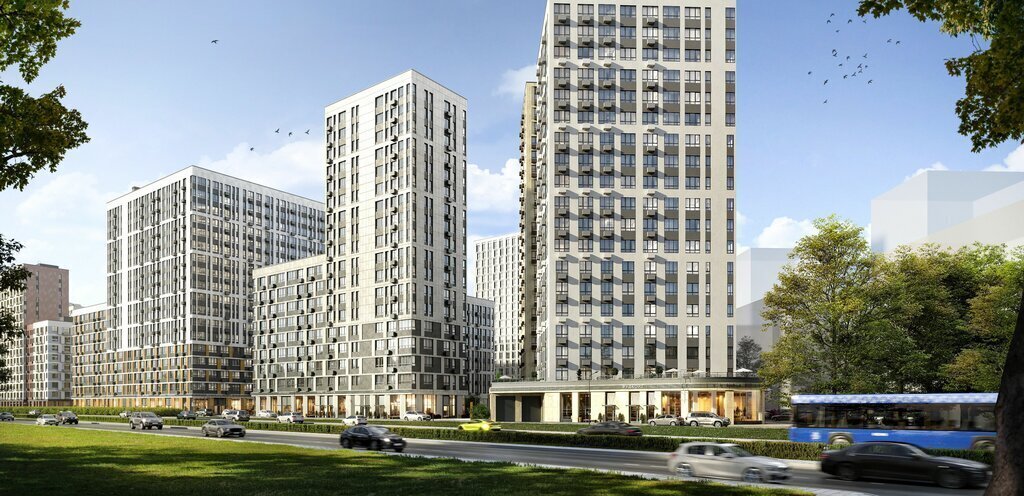 квартира г Москва п Сосенское ЖК Бунинские Кварталы 5/4 метро Коммунарка ТиНАО Потапово фото 8