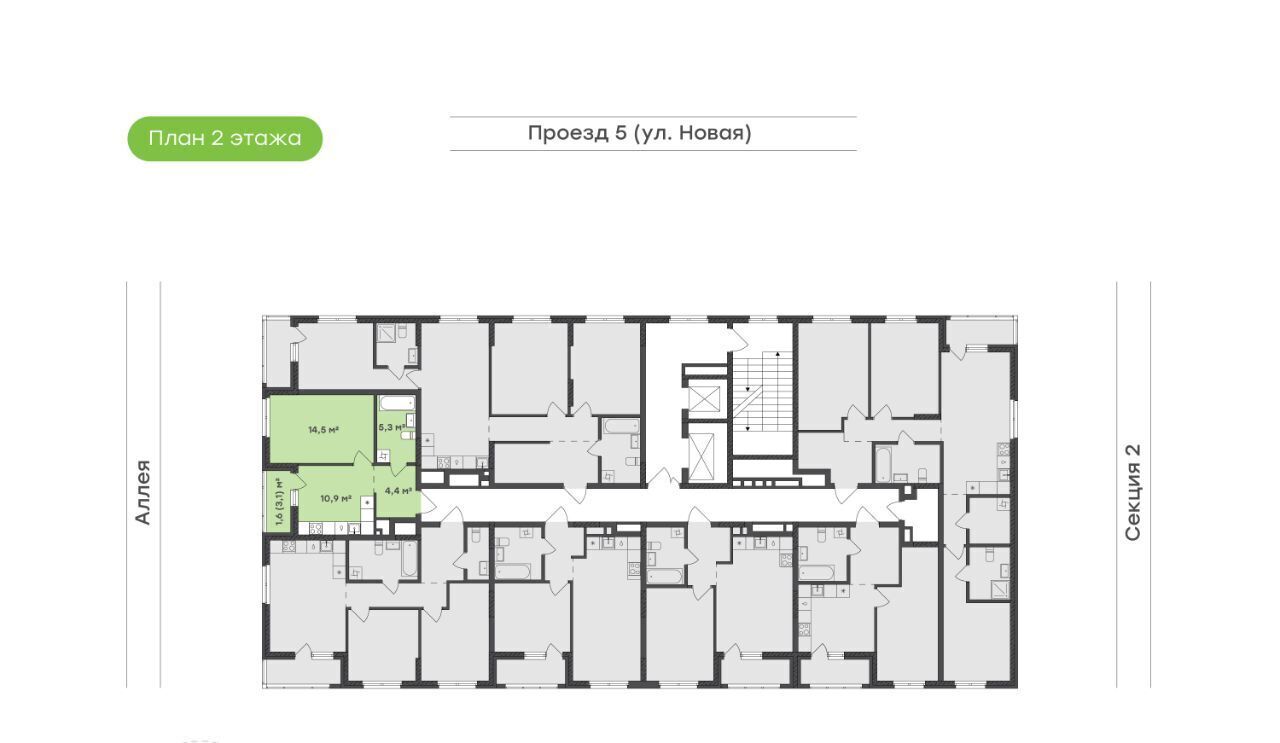 квартира г Екатеринбург Чкаловская Академический 20-й кв-л, Академический мкр фото 2