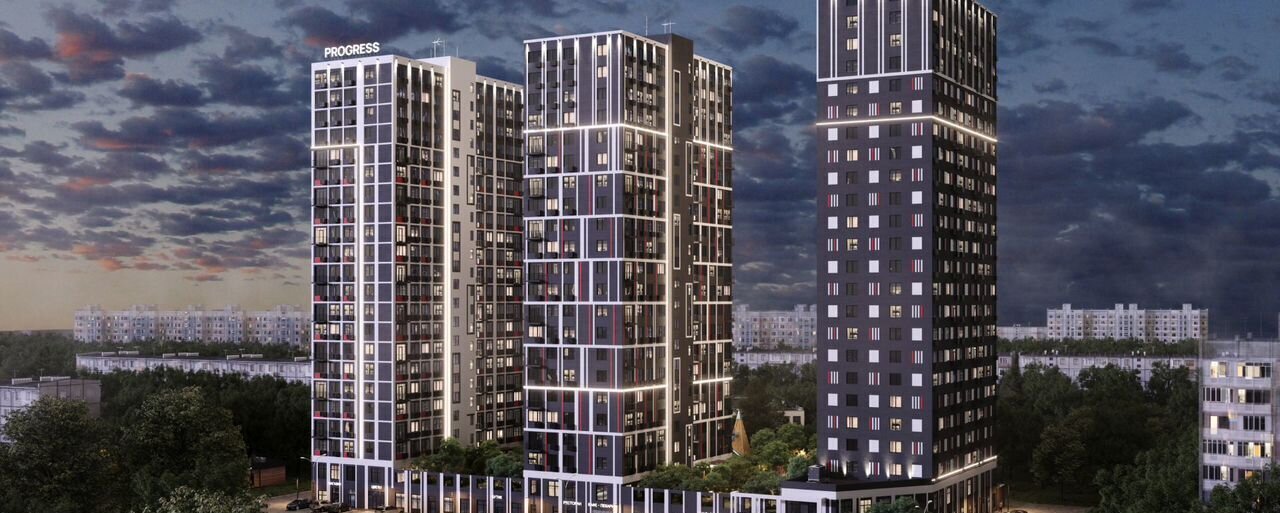 квартира г Астрахань р-н Кировский ул Куликова PROGRESS Альбион фото 21