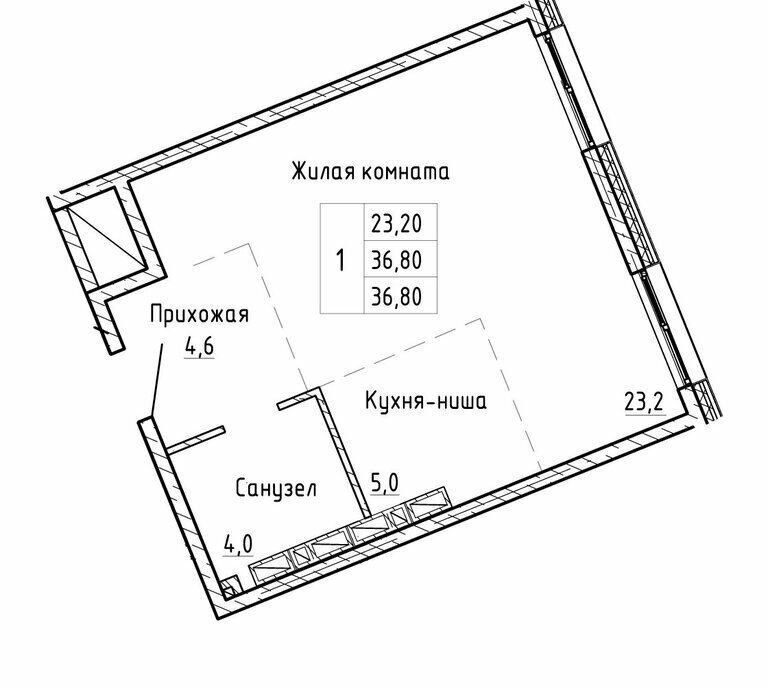 квартира г Владивосток р-н Первореченский фото 2