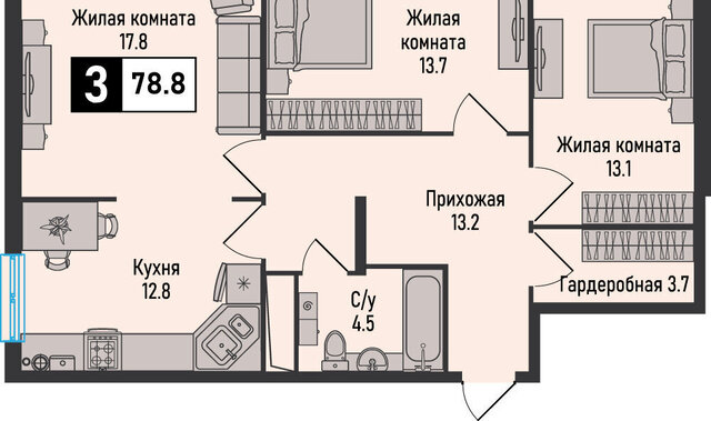 п Иноземцево п Капельница ЖК «Живописный» фото