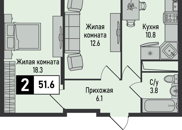 п Иноземцево п Капельница ЖК «Живописный» фото