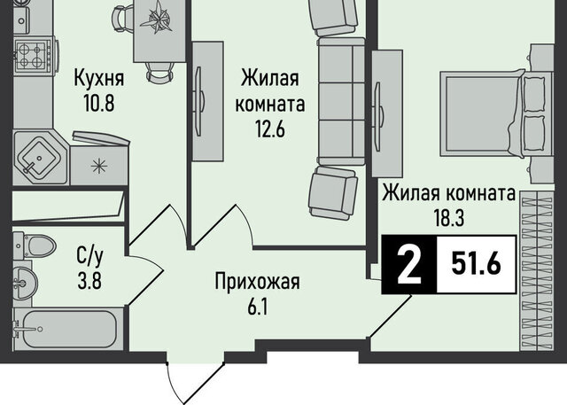 п Иноземцево п Капельница ЖК «Живописный» фото