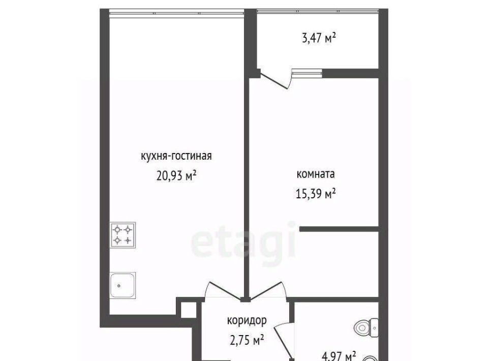 квартира г Екатеринбург Уральская ул Азина 22/7 фото 30